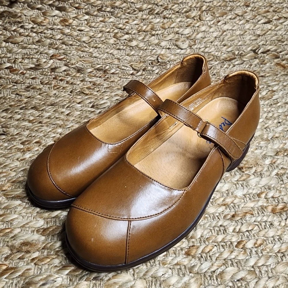 Brown Mary Jane Shoes